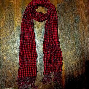 Sparkle Checkered Scarf